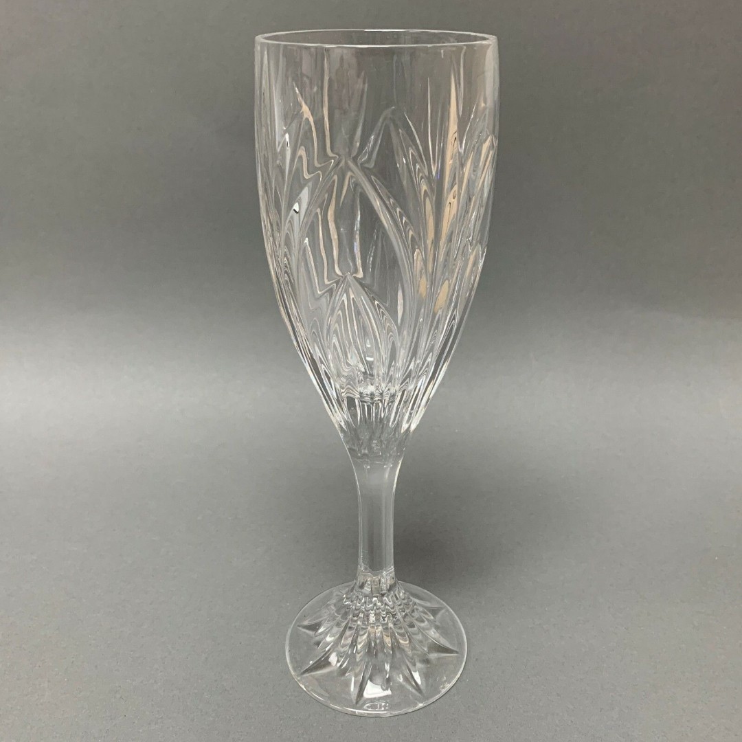 Crystal Clear Stemmed Wine Glass 8 1/4 High