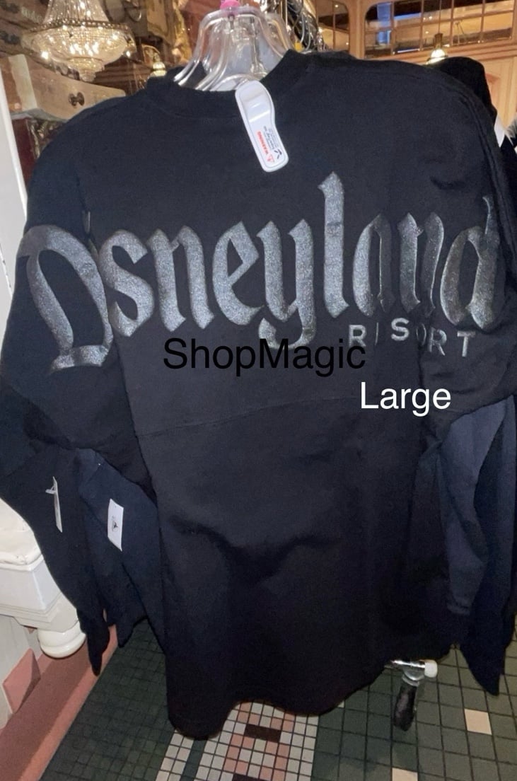 Disney Disneyland Black On Black Spirit Jersey