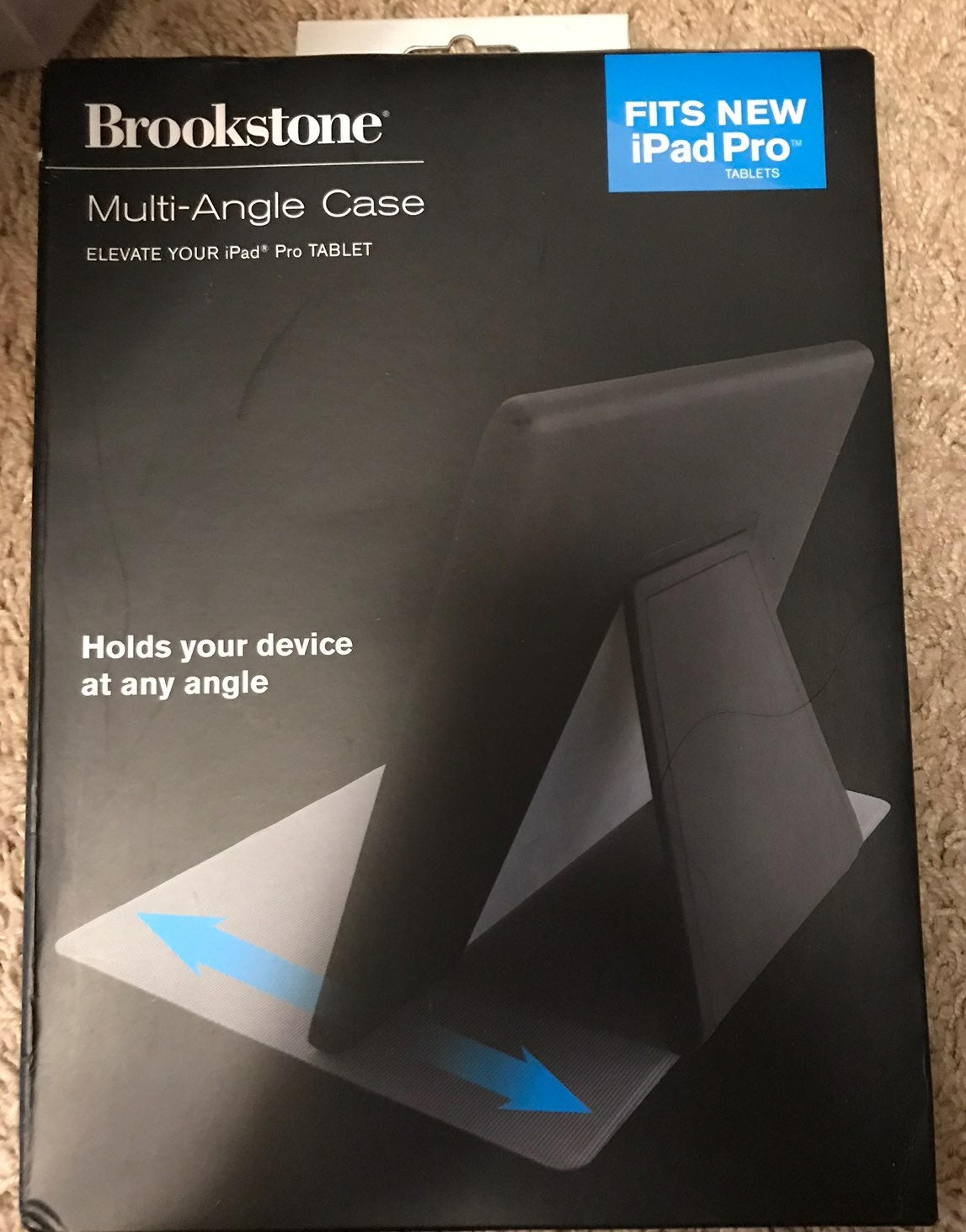 BROOKSTONE MULTI-ANGLE CASE IPAD PRO TAB