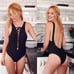 Beach Riot x Free People KIRA Lace Up One Piece