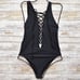 Beach Riot x Free People KIRA Lace Up One Piece