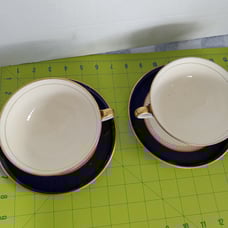 Vintage Fondeville Ambassador Ware set of soup & sauce