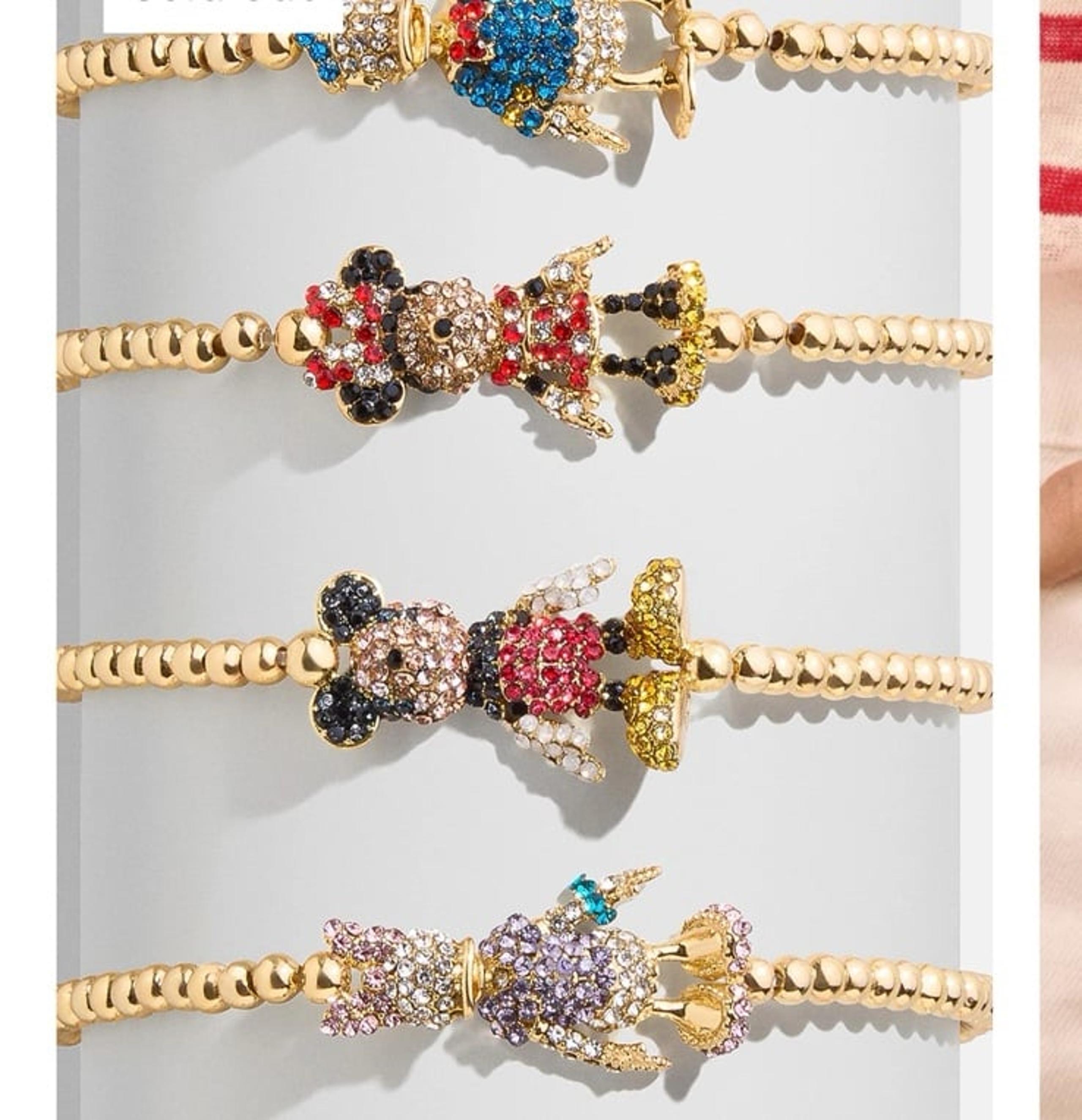 Disney Donald Duck Baublebar Pavé bracelet new