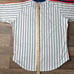Vintage 80s New York Mets Jersey Men's Large Rawlings Athletic Striped MLB 1017