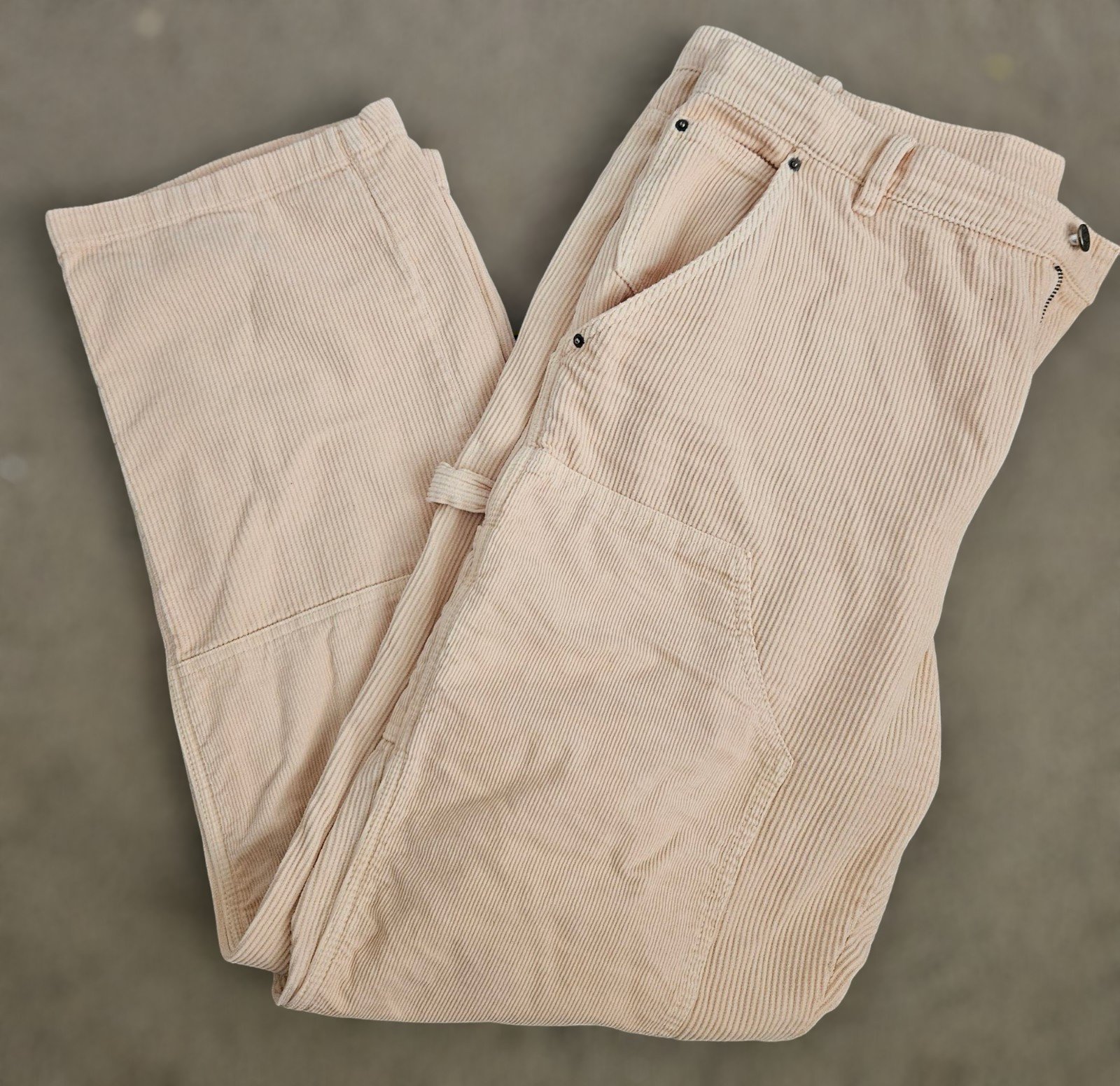 Urban Outfitters BDG Double Knee Corduroy Carpenter Pants Women sz 16