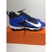Nike Alpha Menace 4 Shark Cleats Mens Hyper Royal Blue FN0028-400 Sz 11