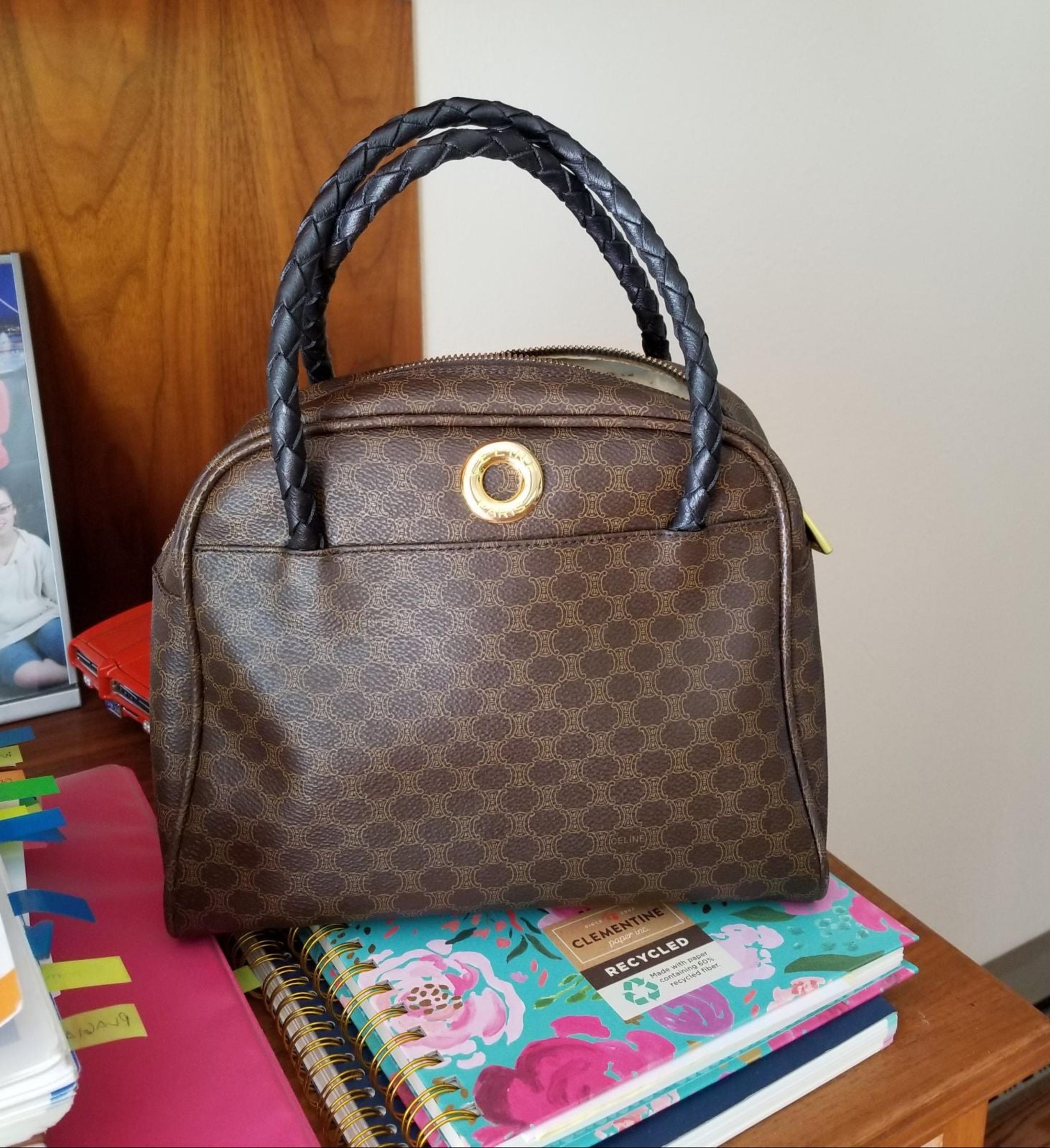 Auth Celine Handbag Macadam