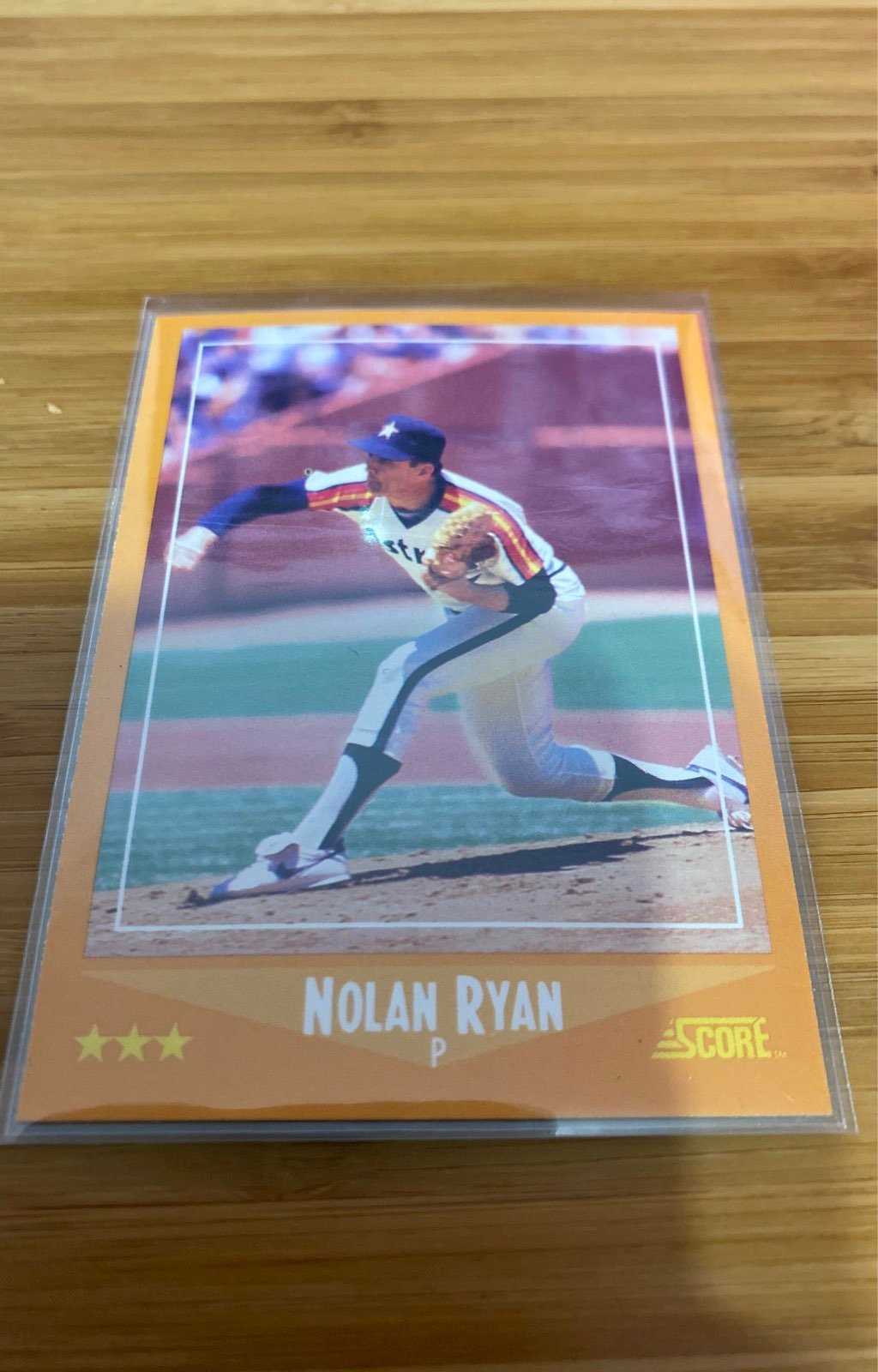 1988 Score Baseball Nolan Ryan