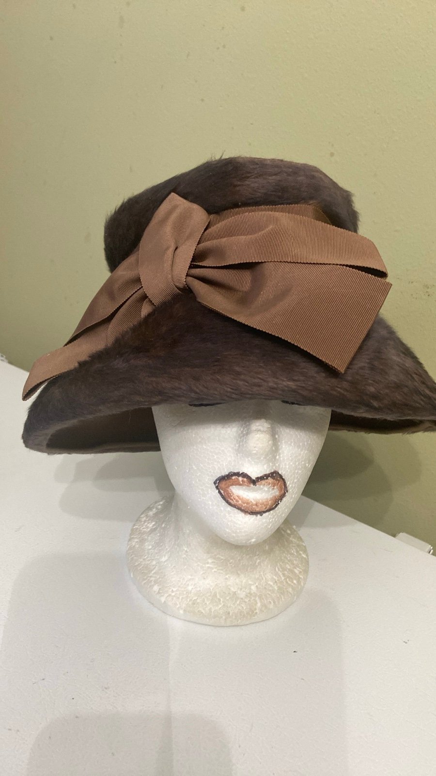 Beautiful Winter Dress Hat by Mr. John Jr. 22”