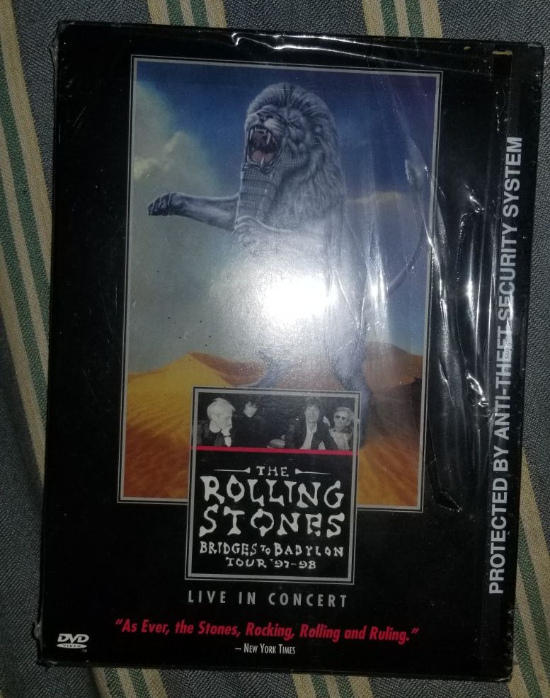 Rare The Rolling Stones Tour 97-98's DVD
