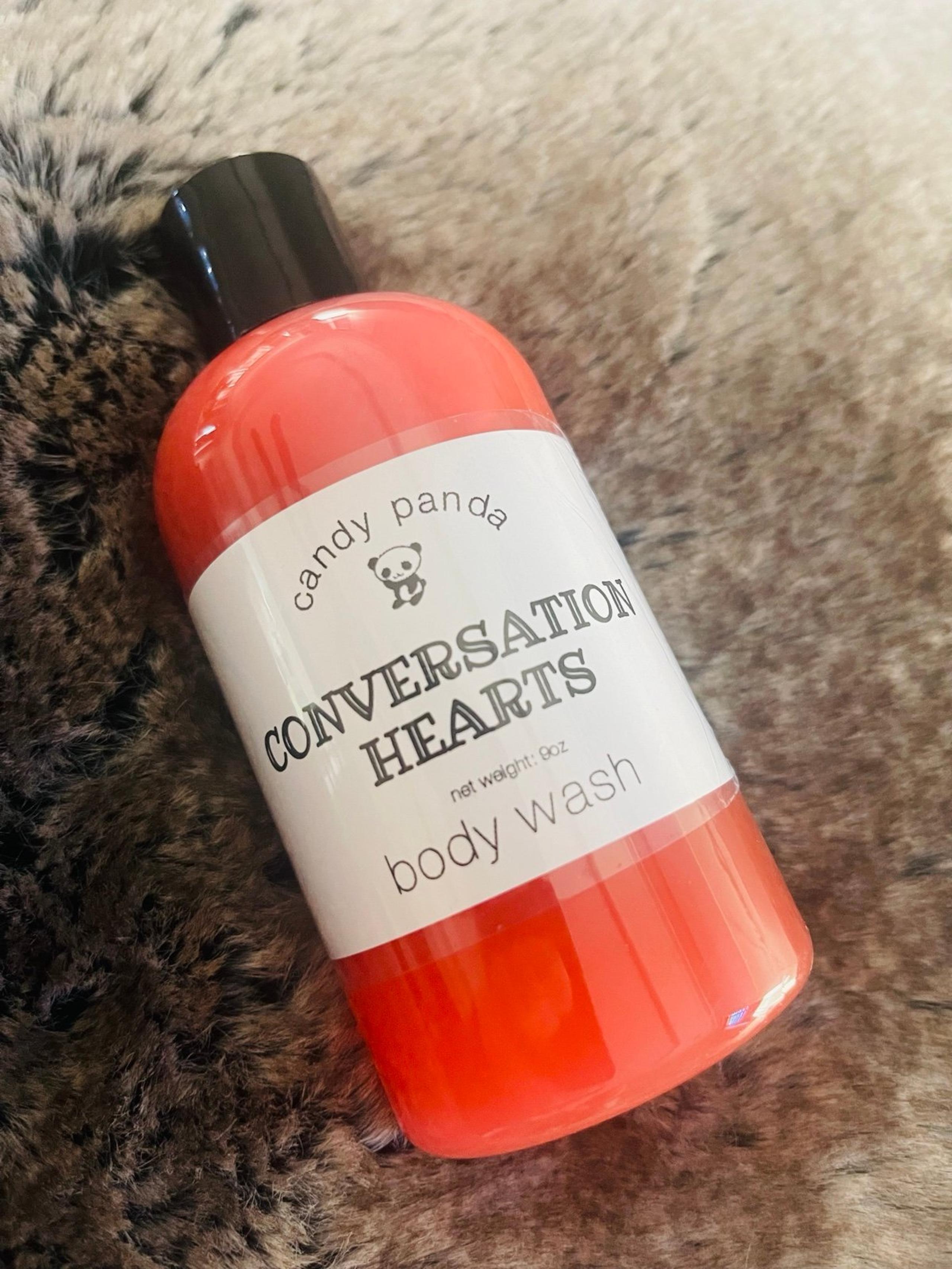 Candy Panda Conversation Hearts Body Wash