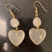 Earrings, vintage 80s