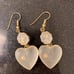 Earrings, vintage 80s