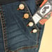 Indigo Poppy Maternity - Boot cut Maternity Jeans / Wide leg jeans / Size M