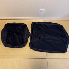 Denim Bead Cushion Cover, Muji, Cover Only, Large and Small Set