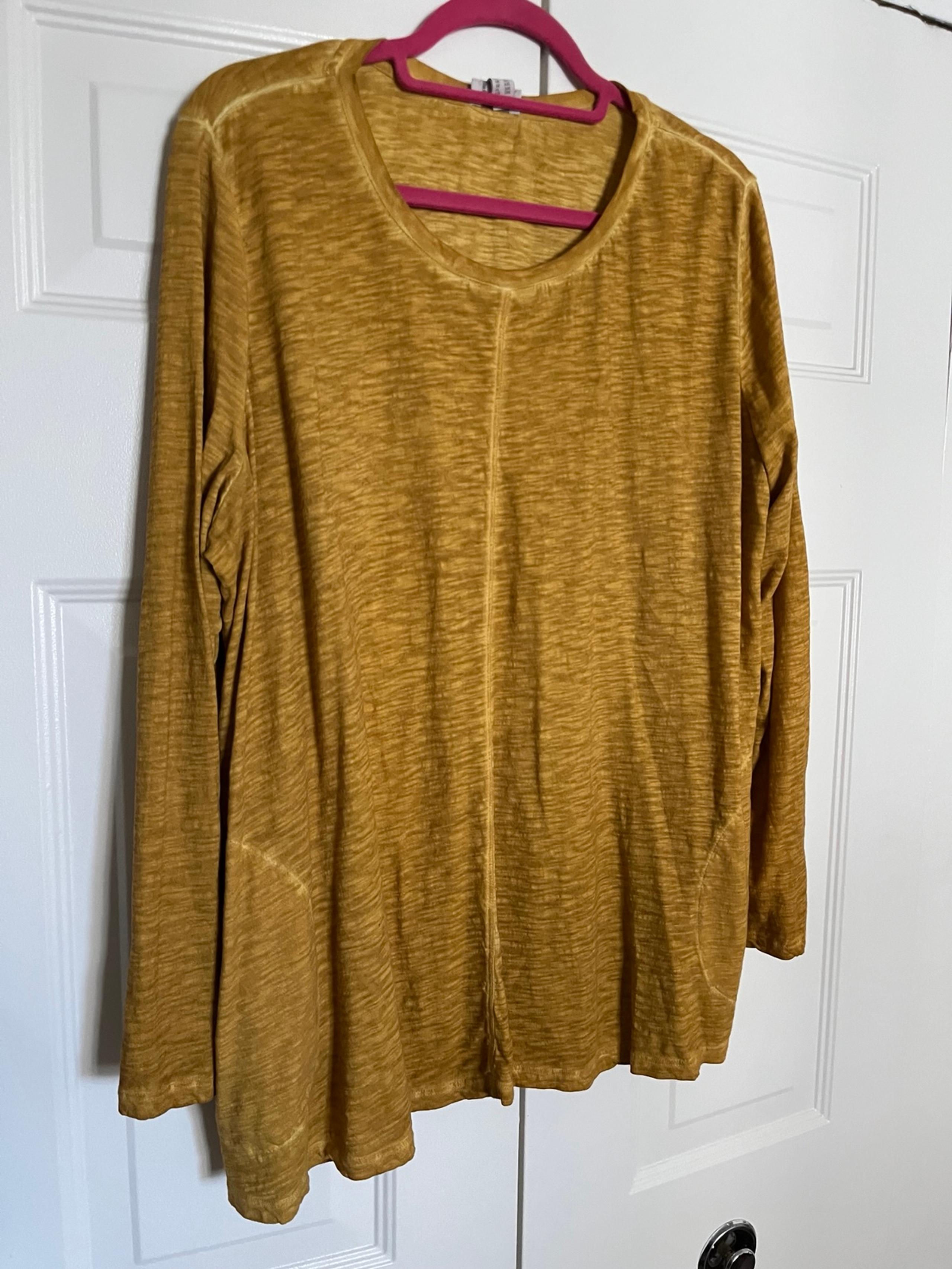 LOGO by Lori Goldstein 2X Cotton T-Shirt w/ Pockets