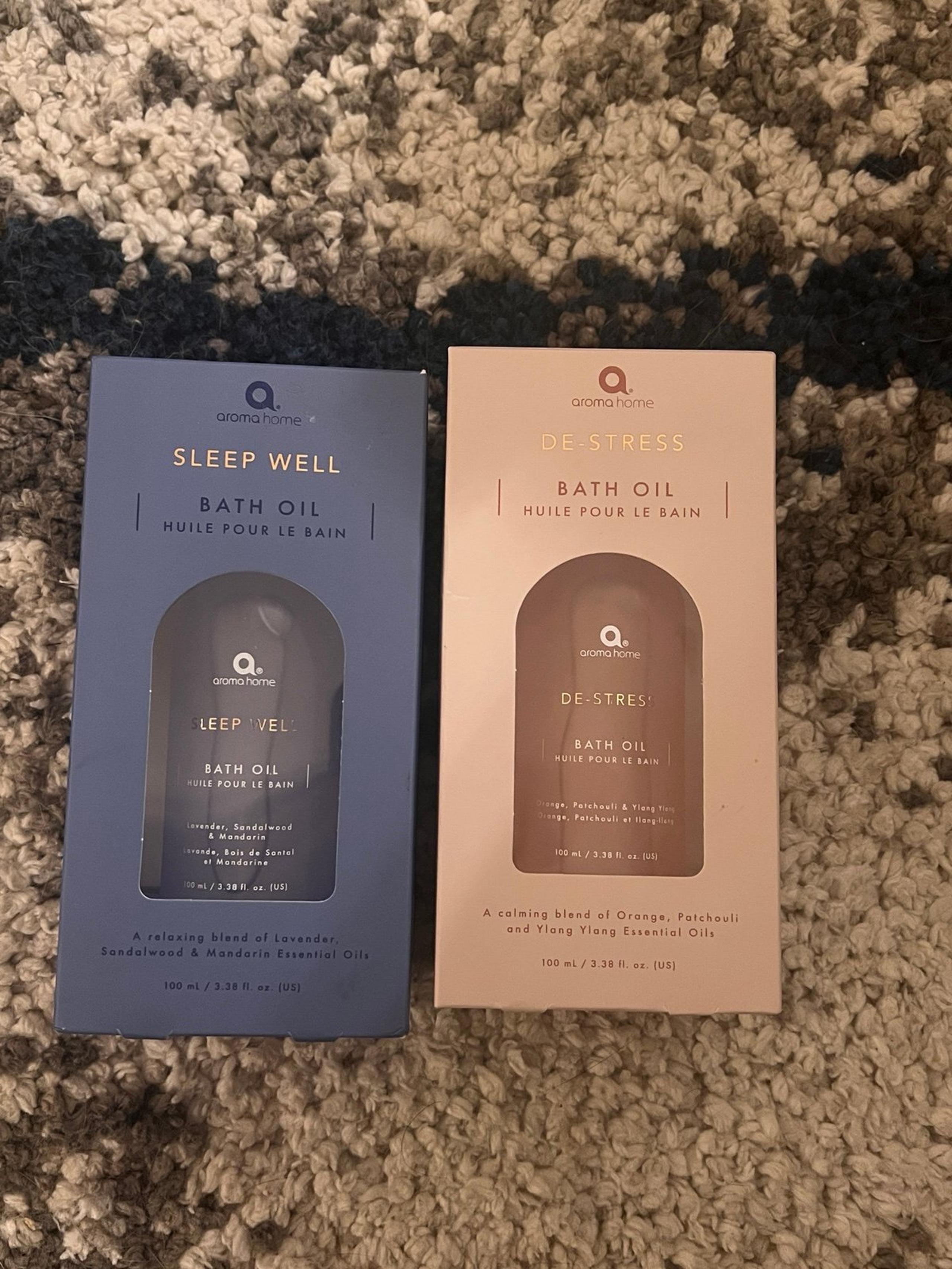 Aroma Home Bath Oil Set