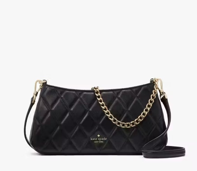 Kate Spade Carey Convertible Crossbody  Black