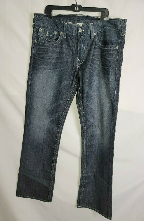 True Religion Mens Bootcut Jean 38 Denim