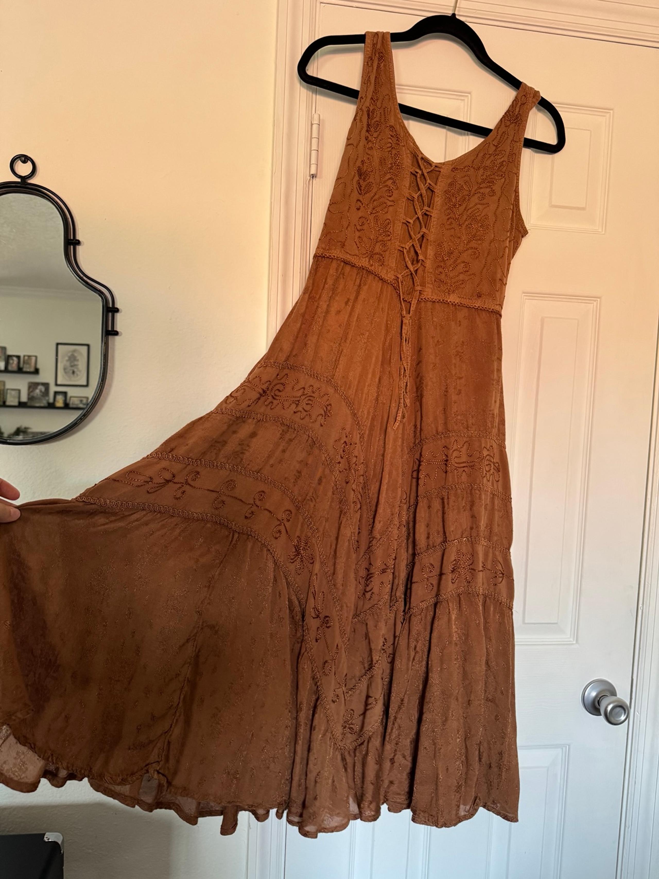 Brown cottage style Dress
