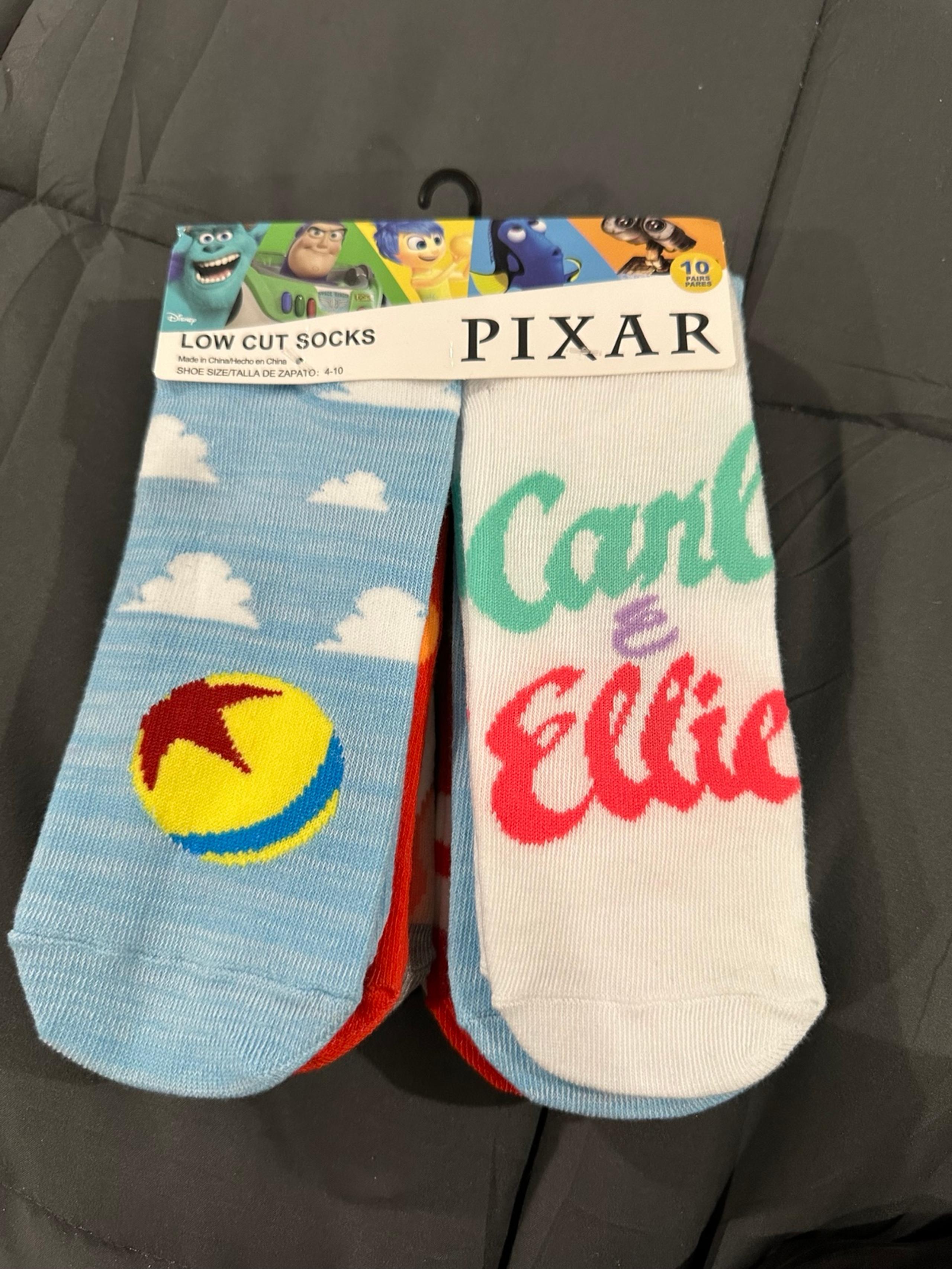 New Womens Pixar Low Cut Socks