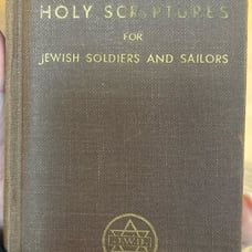 1943 Pocket Bible to the military soldiers Vintage