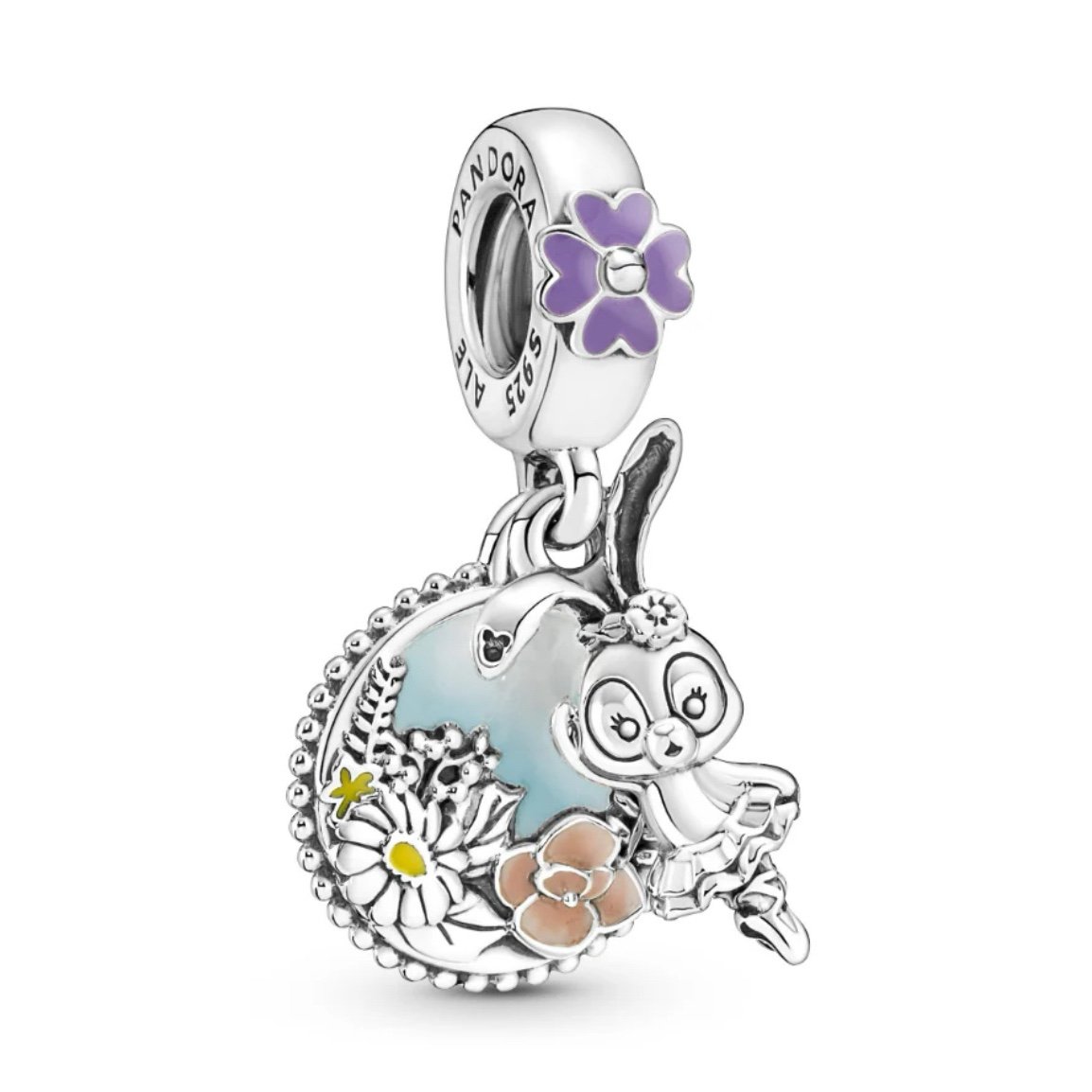 Pandora StellaLou Duffy And Friends StellaLou Charm Disney Charm W/Pouch #25
