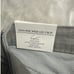 OAT High-Rise Wide Leg Crop Jeans Women's 24 Gray Raw Hem Cotton Spandex NWT