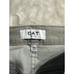 OAT High-Rise Wide Leg Crop Jeans Women's 24 Gray Raw Hem Cotton Spandex NWT