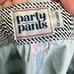 NWOT Party Pants Cruiser Flamingoes Sky Blue Board Shorts Swim Trunk Mens Sz XXL