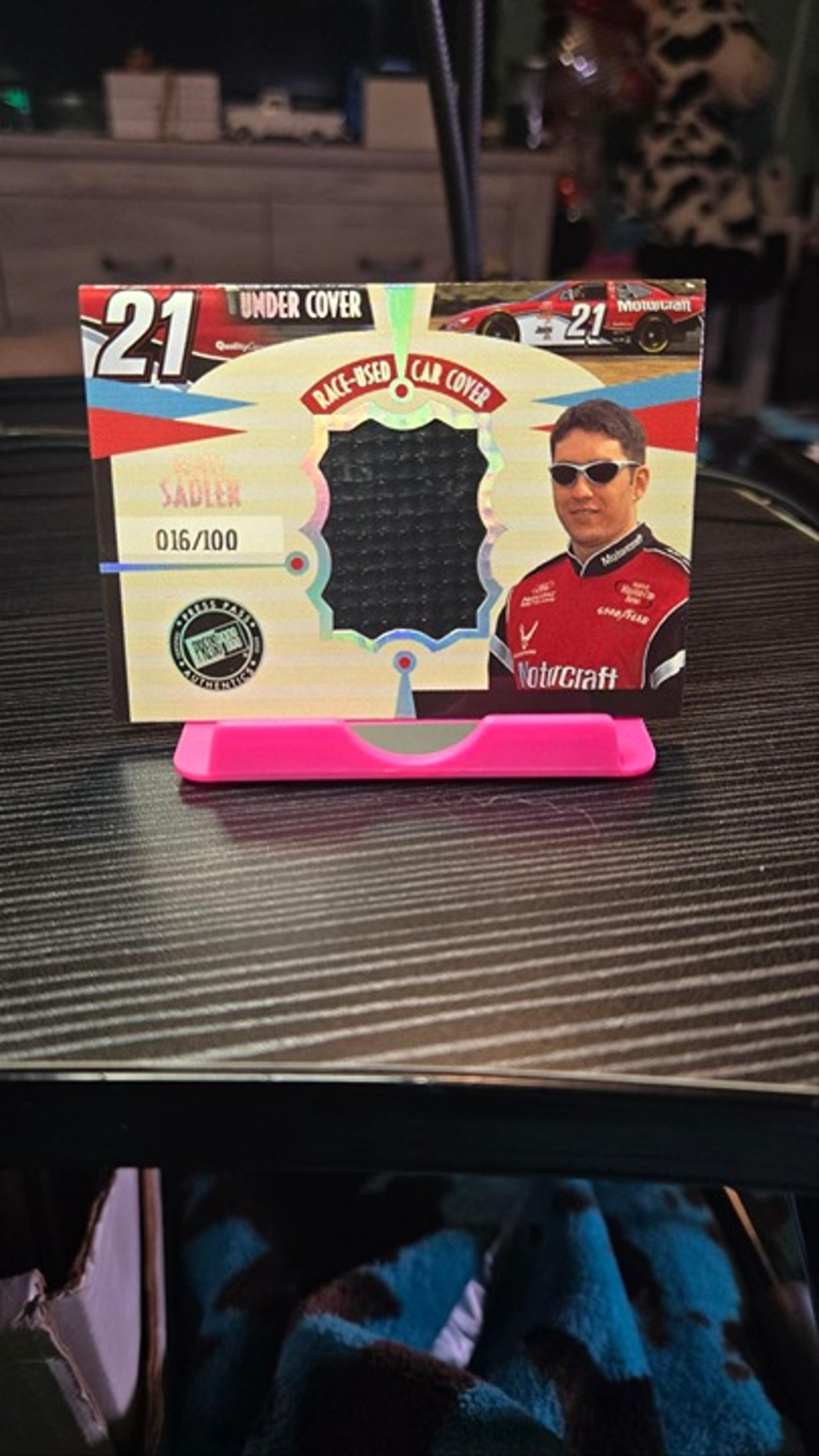 2002 Press Pass Eclipse - Under Cover Race-Used Car Covers Elliott Sadler /100