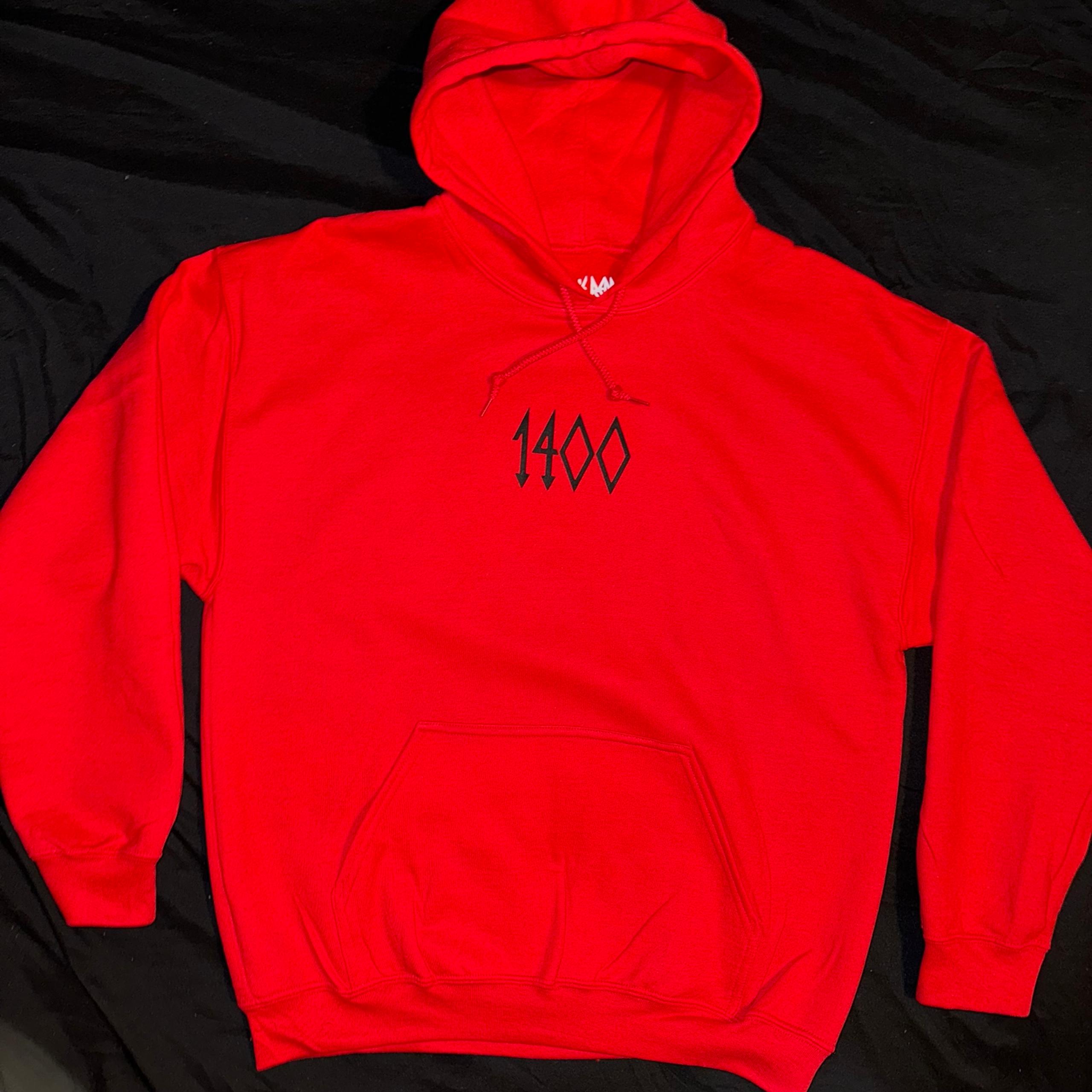 Men’s size 2XL trippie redd hoodie 1400 sweatshirt pullover hip hop rap merch