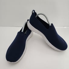 Skechers Air Cooled GO WALK Joy Vela blue slip on comfort shoes womens size 10
