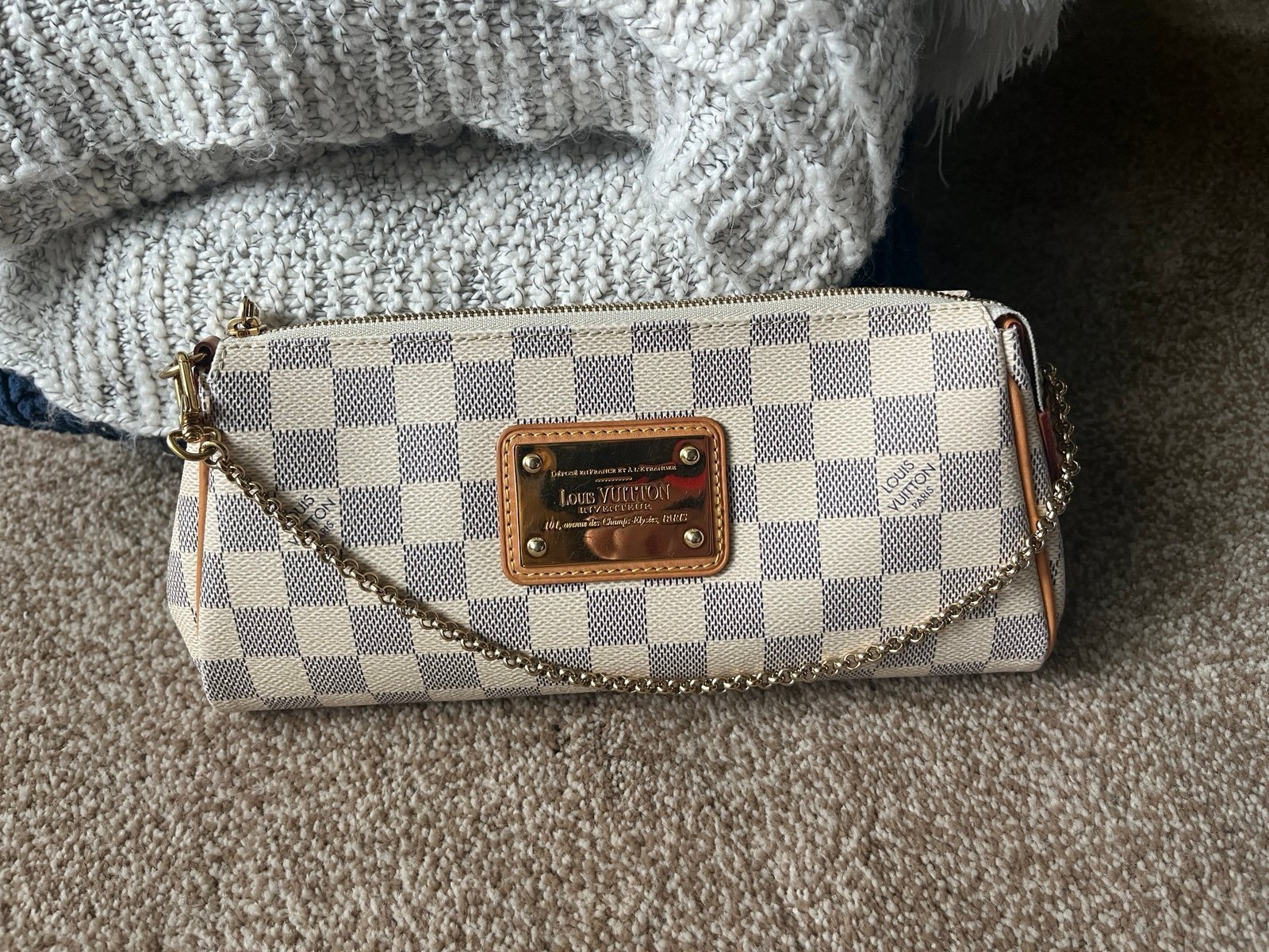 Louis Vuitton Discontinued Eva Clutch