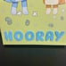 2 pcs of Bluey & Bingo Tufted Canvas Wall Art NEW