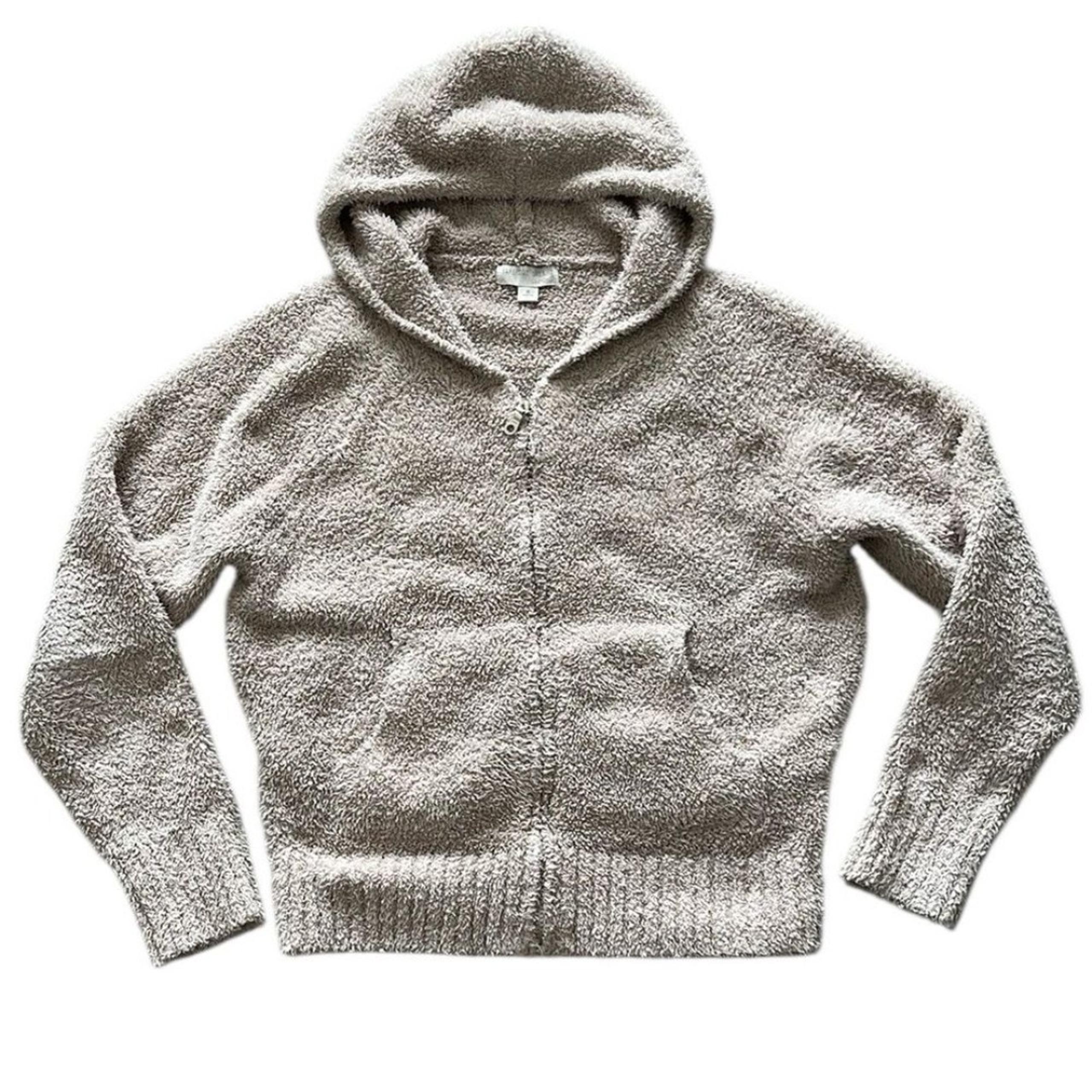 Barefoot Dreams CozyChic Full Zip Hoodie Sweater Women’s Size Medium