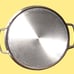CARICO ULTRA TECH ll 8 5/8 JR DOME LID COVER CAKE PAN CASSEROLE STAINLESS STEEL