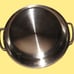 CARICO ULTRA TECH ll 8 5/8 JR DOME LID COVER CAKE PAN CASSEROLE STAINLESS STEEL