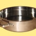 CARICO ULTRA TECH ll 8 5/8 JR DOME LID COVER CAKE PAN CASSEROLE STAINLESS STEEL