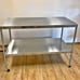 Stainless Steel Work Table 36x24 Inch with 4 Wheels, Casters Heavy