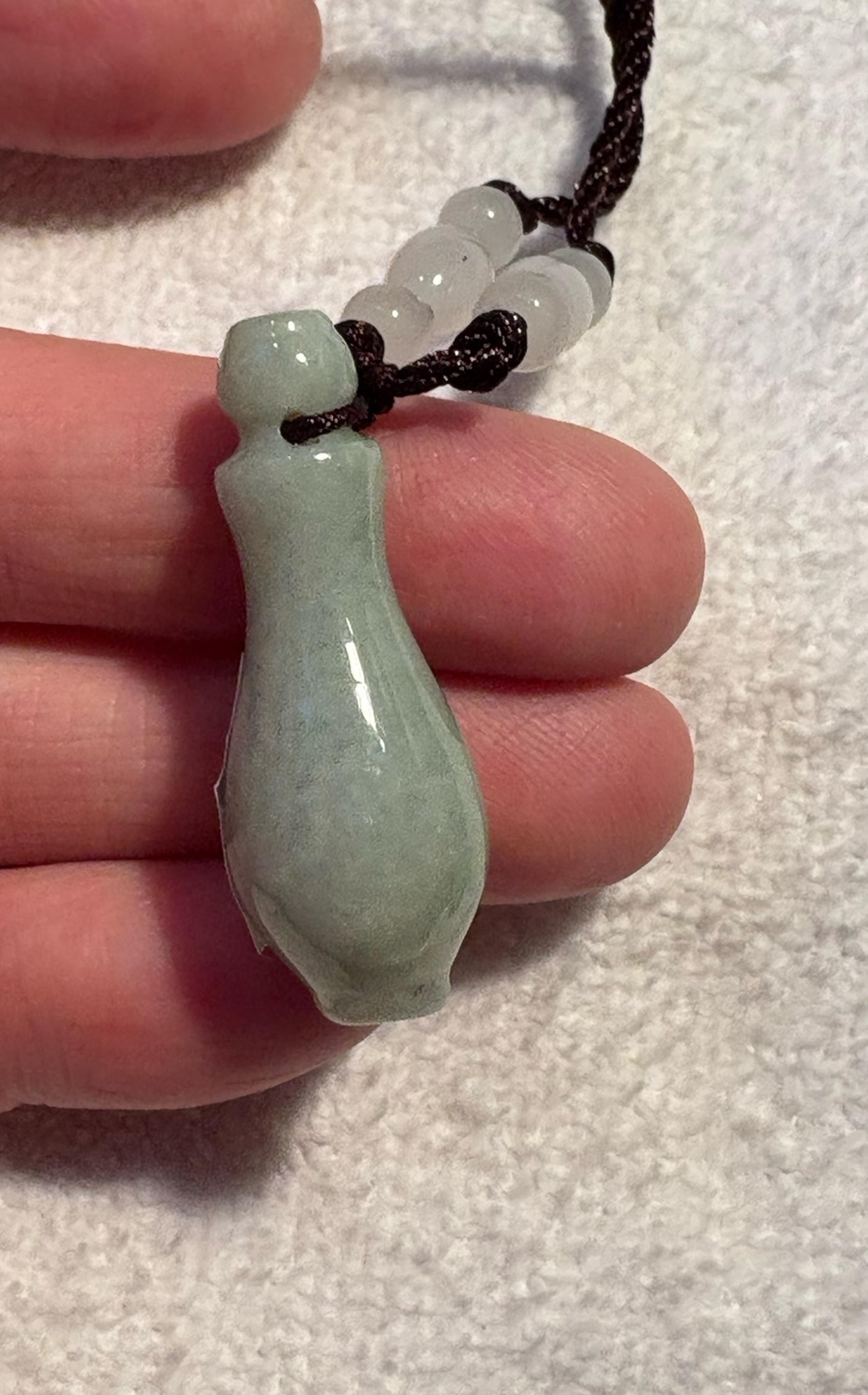 AQUARIUS PENDANT Adjustable Cord NECKLACE 1660