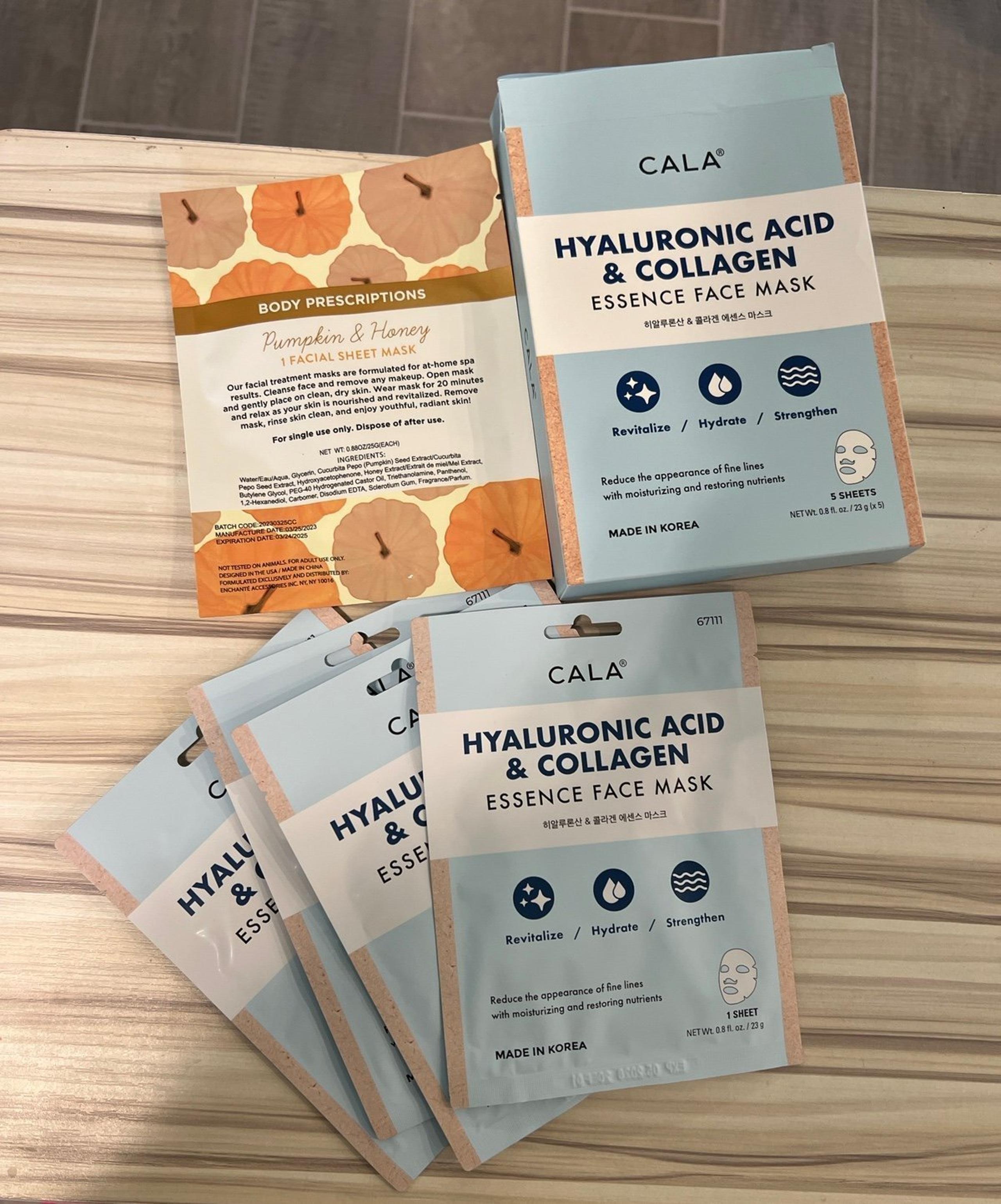 Facial masks * 5