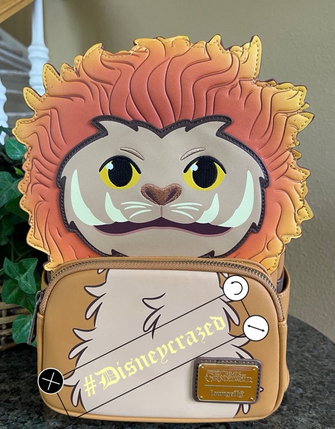 Loungefly SDCC Fantastic Beasts Zouwou Light Up Mini Backpack