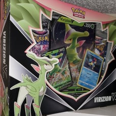 Pokemon Code Card Virizion V Box