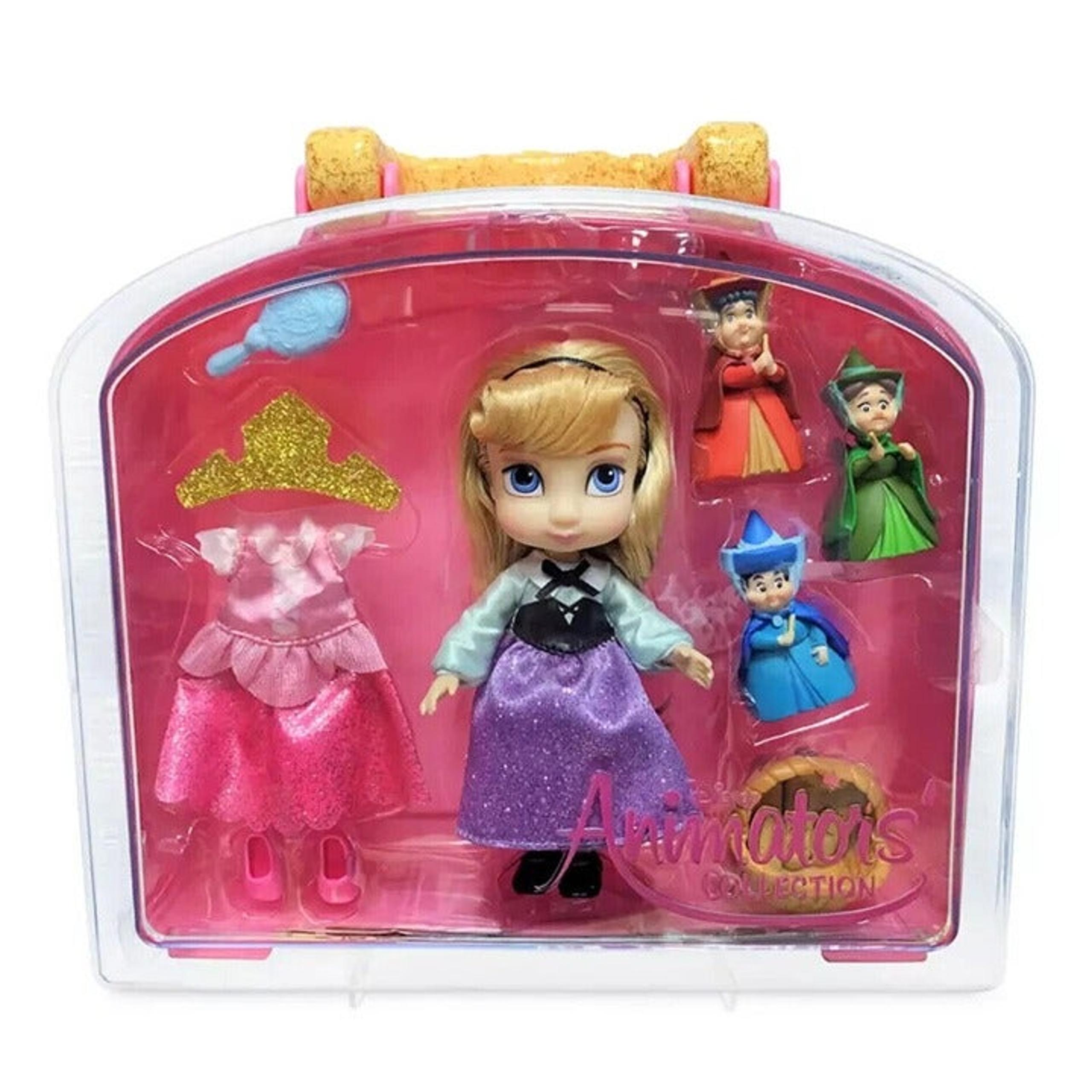 Disney Princess Aurora Animators Collection Mini Doll Playset