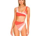 L Space Lizzie Bikini Top & Luca Bikini Bottom in Sunburst