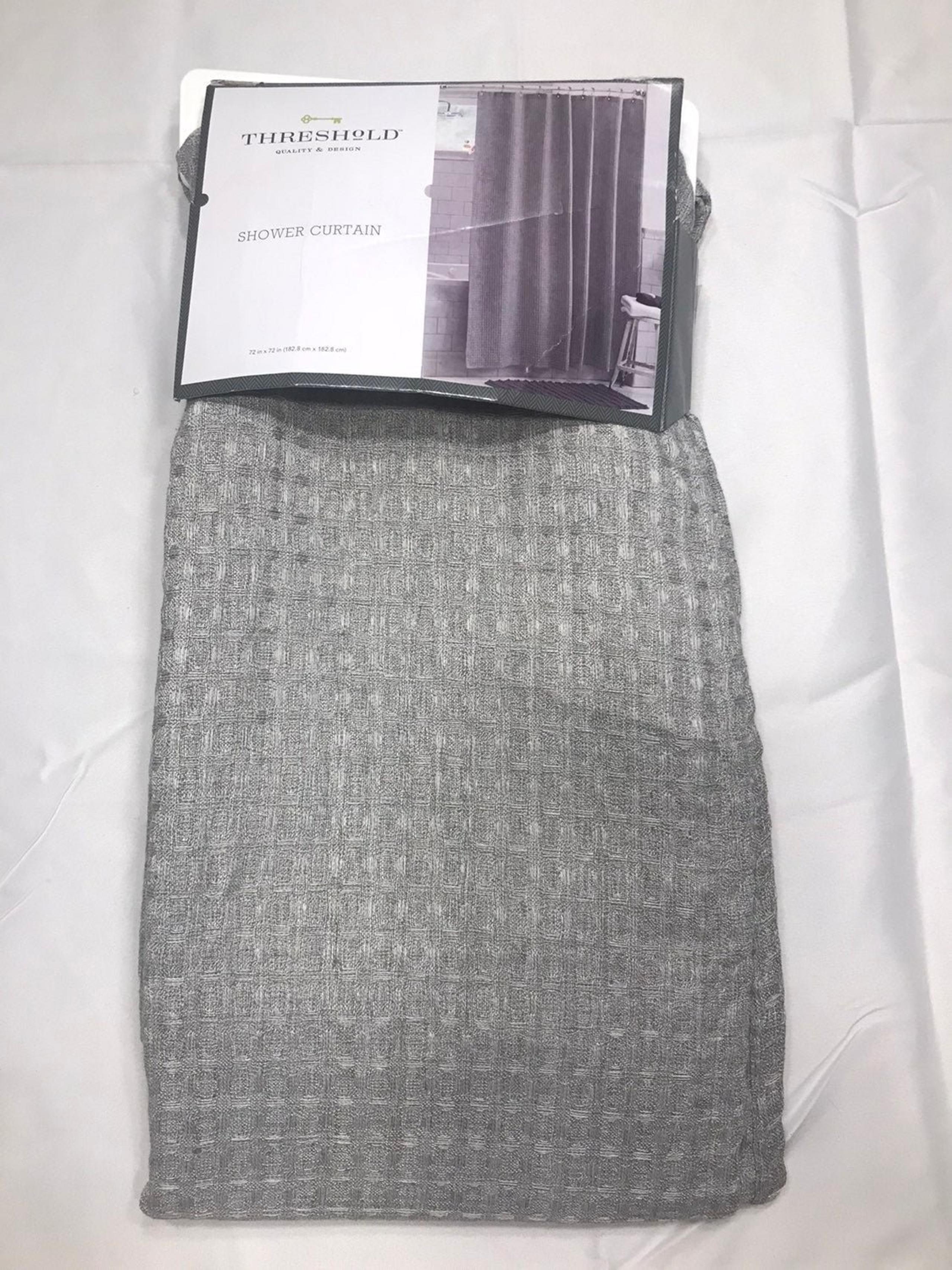 Waffle Weave Shower Curtain - Threshold™