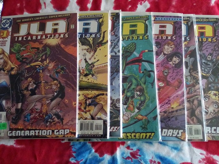JLA Incarnations Comic Books Set