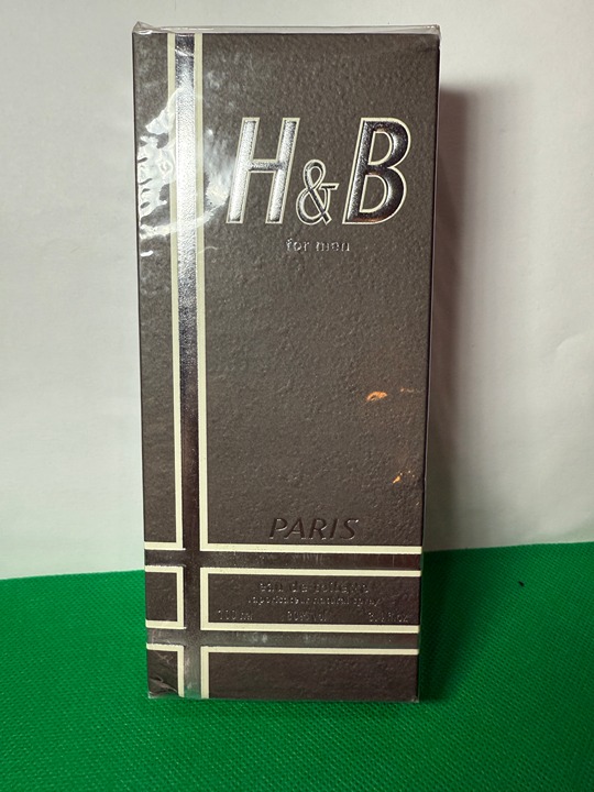 3.4 oz H & B for Men 100 ML EDT Spray SEALED