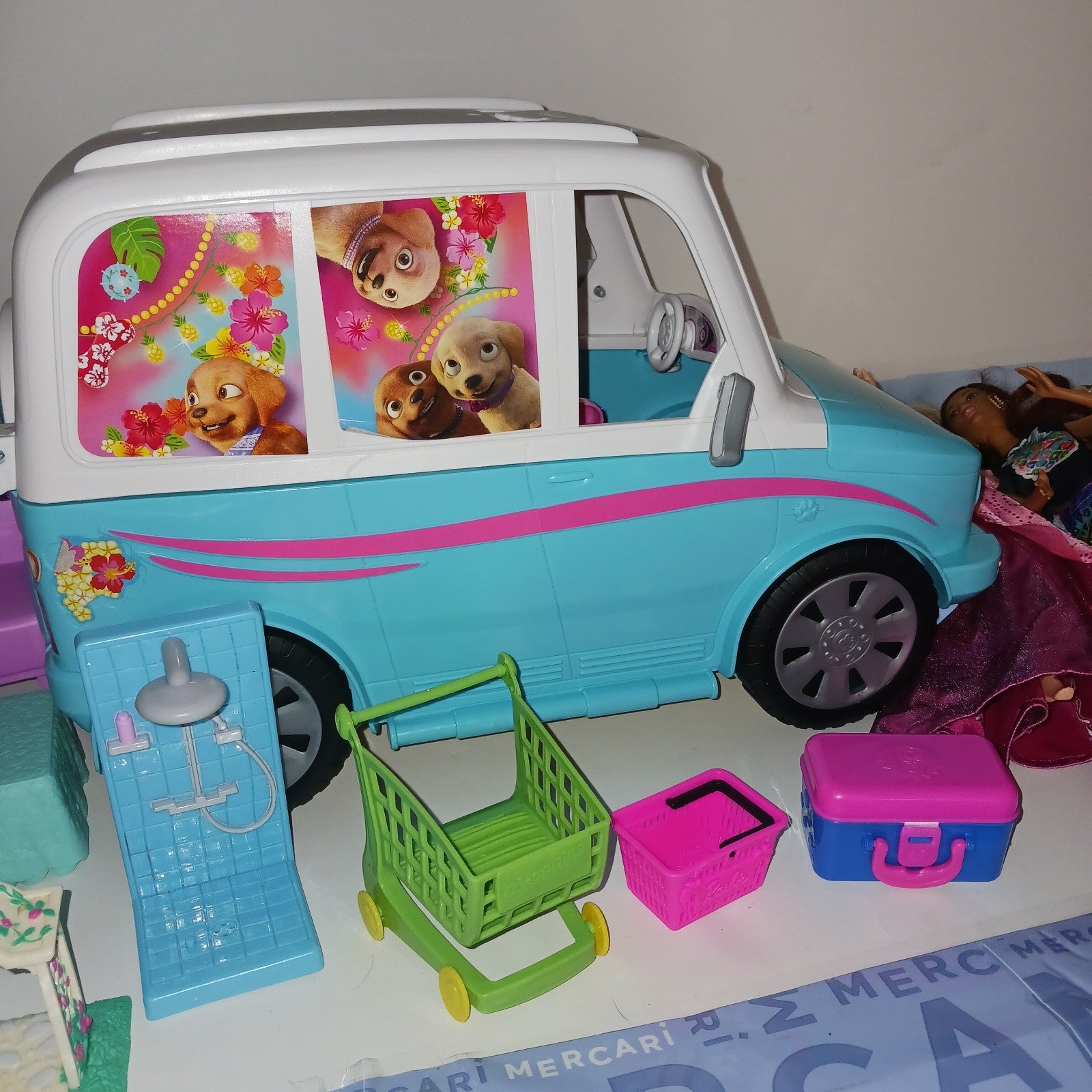 Vintage Barbie Lot Barbies clothes Barbie puppy ultimate outlet mobile